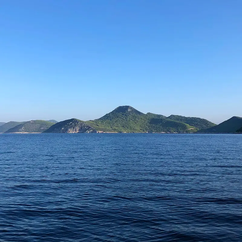 Marčuleti beach, stop for swimming